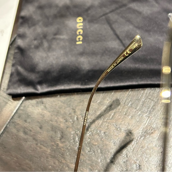Gucci brown acetate sunglasses